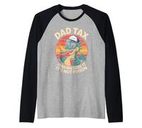 Dad Tax Making Sure It's Not Poison Dragon Raglan Baseball Tee