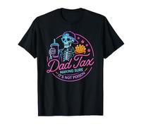 Dad Tax Making Sure It's Not Poison Funny Skeleton T-Shirt