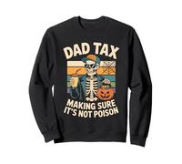 Dad Tax Making Sure It's Not Poison Halloween Candy Pumpkin Sweatshirt