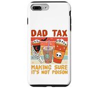 Dad Tax Making Sure It's Not Poison Halloween Ice Coffee Case for iPhone 7 Plus/8 Plus