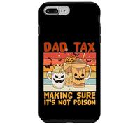 Dad Tax Making Sure It's Not Poison Halloween Ice Coffee Case for iPhone 7 Plus/8 Plus