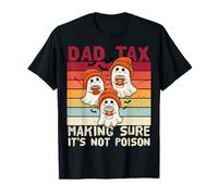 Dad Tax Making Sure It's Not Poison Halloween Ice Coffee T-Shirt