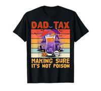 Dad Tax Making Sure It's Not Poison Halloween Ice Coffee T-Shirt