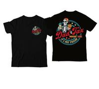 Dad Tax Making Sure It's Not Poison T-Shirt, Skeletons Dad Tax Shirt, Classic Graphic Print Men Tshirt