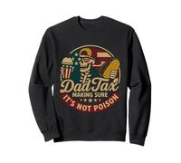 Dad Tax Making Sure It's Not Poison US flag Skeleton DAD tax Sweatshirt