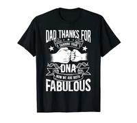 Dad Thanks For Sharing Your DNA Fathers Day Fatherhood T-Shirt