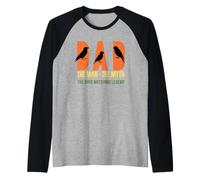 Dad The Bird Watching Legend - Bird Watcher Fan Raglan Baseball Tee