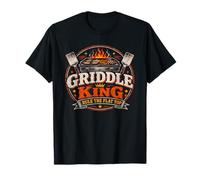 Dad the Griddle King Best Flat Top Outdoor Chef Great Father T-Shirt