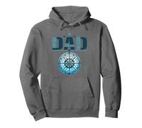 Dad The Man Myth Legend Cool Nautical Compass Father's Day Pullover Hoodie