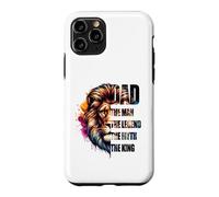 Dad The Man Myth Legend King Cool Lion Father's Day Case for iPhone 11 Pro