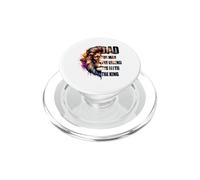Dad The Man Myth Legend King Cool Lion Father's Day PopSockets PopGrip for MagSafe