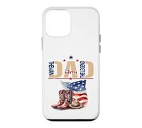 Dad The Man Myth Legend Patriotic Cowboy & Flag Father's Day Case for iPhone 12 mini