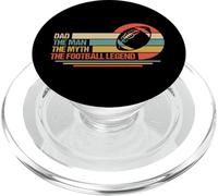 Dad The Man The Myth The Football Legend - American Football PopSockets PopGrip for MagSafe