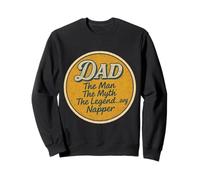 Dad The Man The Myth The Legend...ary Napper Funny Father Sweatshirt