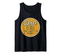 Dad The Man The Myth The Legend...ary Napper Funny Father Tank Top