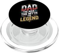 Dad The Man The Myth The Legend Father’s Day Dads, Funny PopSockets PopGrip for MagSafe