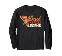 Dad The Pizza Legend Father's Day Funny Pizza Making Long Sleeve T-Shirt