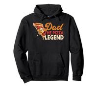 Dad The Pizza Legend Father's Day Funny Pizza Making Pullover Hoodie