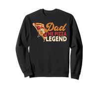 Dad The Pizza Legend Father's Day Funny Pizza Making Sweatshirt
