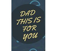 Dad this is for you: Fill in the blank book prompts telling I love daddy because/Fathers day gift / daddy gifts from kids/fill in book for dad under $10