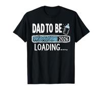 Dad to Be 2026 Promoted to Daddy Soon to Be New Dad T-Shirt