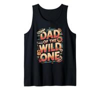 Dad Toddler Jungle Safari 1st Birthday Party Theme Daddy Tank Top