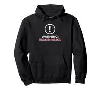 Dad Warning Unsolicited Dad Jokes Puns Pullover Hoodie