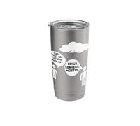 Dad What are Clouds Made of? - Funny Programmer & Coding Stainless Steel Insulated Tumbler
