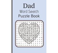 Dad Word Search Puzzle Book: A Fun and Relaxing Dad’s Word Search Puzzle Book | 6x9 Inches | 110 Pages