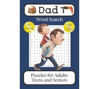 Dad Word Search Puzzle Book: Word Searches with Easy to Read Print about Dads, Family Dad Jokes, and More | 6x9 Inches | 114 Pages | 55+ Puzzles for ... Vacations, and Fun Brain-Stretching Workouts