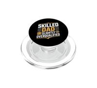Dad Workshop Craftsman Tools Fun Tee Handyman Family Father PopSockets PopGrip for MagSafe