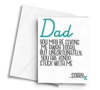 Dad, You May be Giving me Away (Father of The Bride) - A5 Greetings Card
