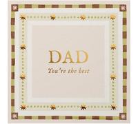 Dad You’re The Best : Fill-in-the-Blank Keepsake Book That Can Be Sent as a Card
