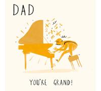 Dad You're Grand Happy Father's Day Greeting Card Fathers Day Cards