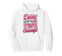 Dada Of My Tiny Onederful First Birthday Daisy Pullover Hoodie