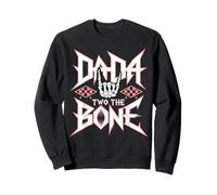 Dada Of The Bad Two The Bone Birthday 2 Years Old Birthday Sweatshirt