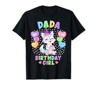Dada of The Birthday Girl Shirt | Wolf 1st Birthday T-Shirt