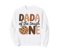 Dada of the Tough one Cookies Milk 1st birthday Matching Sweatshirt