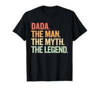 Dada The Man The Myth The Legend Retro Design T-Shirt