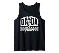 Dada Tour Retro Father's Day Bolt Lightning Dad Daddy Men Tank Top