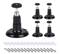 Dadabig 5 PCS Camera Wall Mount, Adjustable Metal Bracket Security Indoor and Outdoor Mount for Arlo, Black