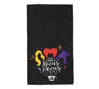 DADABULIU Hand Towel Sanderson Sisters Halloween Hocus Pocus Face Washcloths Fingertip Kitchen Towels 27.5 x 15.7 Inch Microfiber Quick Dry Soft Bath Dish Cloth for Bathroom Gym Hotel Salon Spa Sport