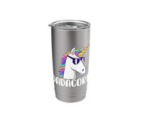 Dadacorn - Magical Mystical Creature Rainbow Unicorn Stainless Steel Insulated Tumbler