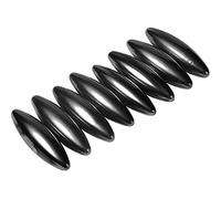 DADADA 8 Pieces 37mm Black Oval Magnetic Balls, Snake Eggs Magnets Hematite Rattle Snake Ellipsoid Magnetic Rattlesnake Egg