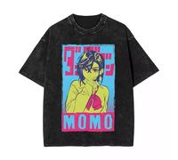 Dadadan Tshirt Pure Cotton Washed with Vintage Texture Restoring Anime Cosplay