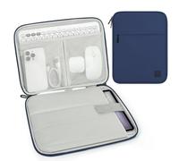 Dadanism 13 Inch Tablet Sleeve Padded Carrying Case for iPad Pro 13" M4 2024, iPad Air 13", i Pad Pro 12.9", Galaxy Tab S10+ Plus/S9 FE+/S9+ Plus 12.4", reMarkable Paper Pro 11.8", Denim