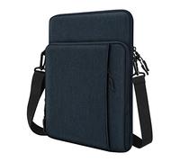 Dadanism 13 Inch Tablet Sleeve Shoulder Bag Carrying Case for iPad Pro 13" M4 2024, iPad Air 13" M3 M2, iPad Pro 12.9", Galaxy Tab S10+ Plus/S9 FE+/S9+ Plus 12.4", reMarkable Paper Pro 11.8", Indigo
