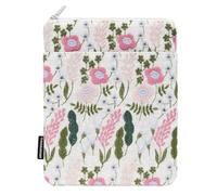 Dadanism 6-7 Inch Embroidered Flower Padded Sleeve for All-New 7" Kindle Paperwhite, 7" Kindle Colorsoft, 6" Kindle, Protective Sleeve Case for 6" Kobo Clara BW/Colour E-Reader, Lavender