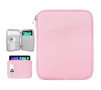Dadanism 8-9 Inch Tablet Sleeve Bag Carrying Case, Flowers Pink