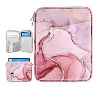 Dadanism 9-11 Inch Tablet Sleeve Bag Carrying Case for iPad (A16) 11th Gen 11", iPad 10th Gen 10.9" Air 5/4, i-Pad Air/Pro 11", i-Pad 9/8/7th, Galaxy Tab A9+ Plus 11", reMarkable 2 10.3", Cloudy Pink